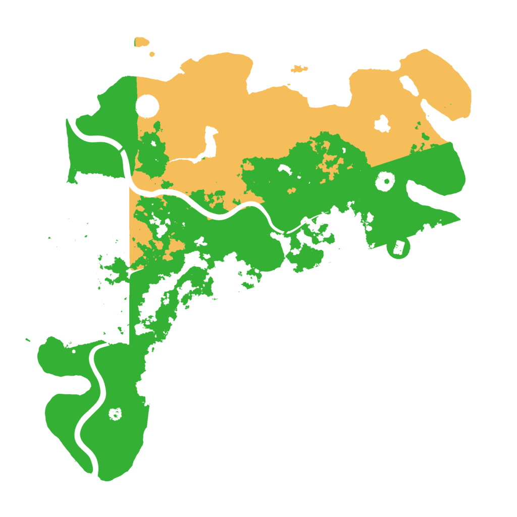 Biome Rust Map: Procedural Map, Size: 4000, Seed: 752149278