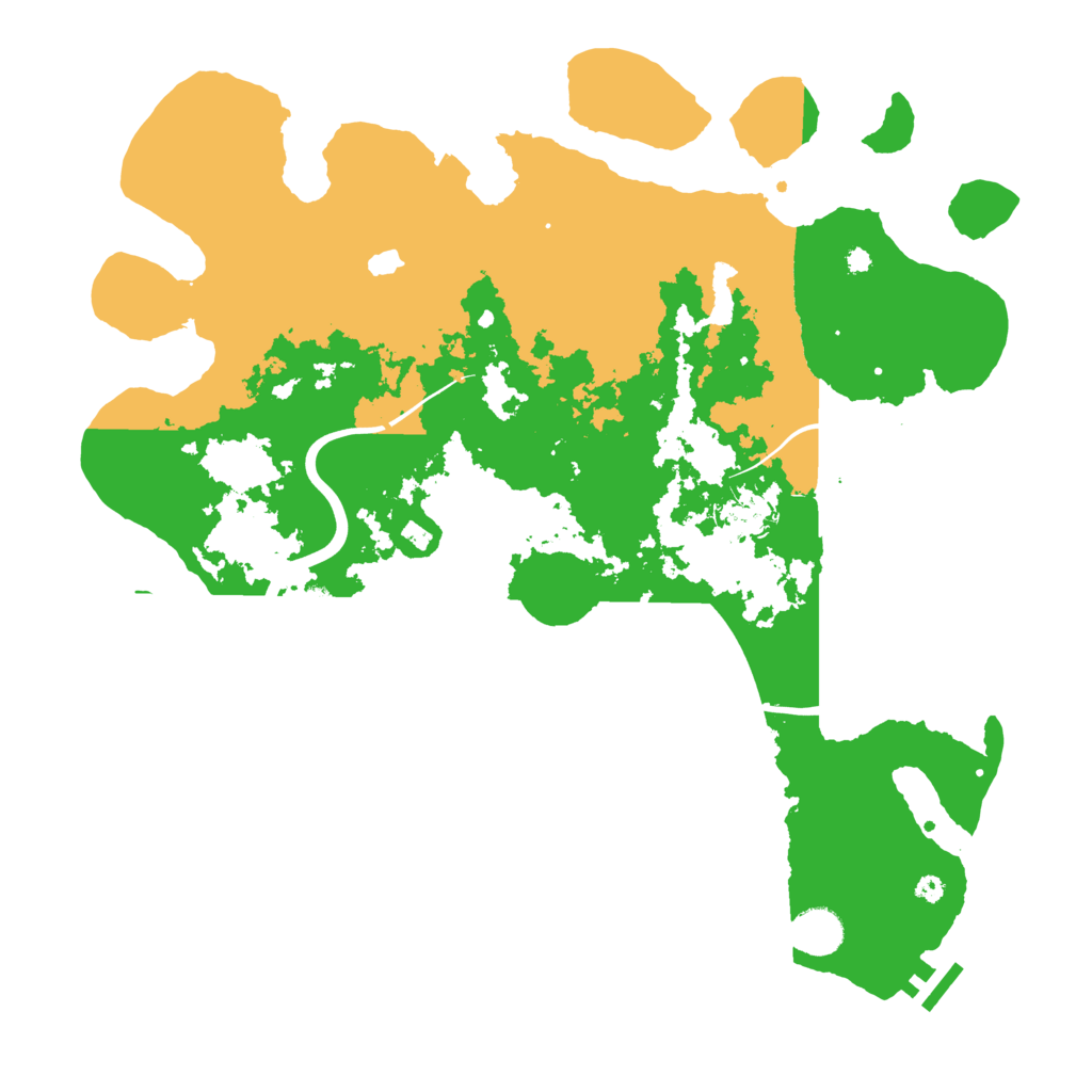 Biome Rust Map: Procedural Map, Size: 4000, Seed: 763871377
