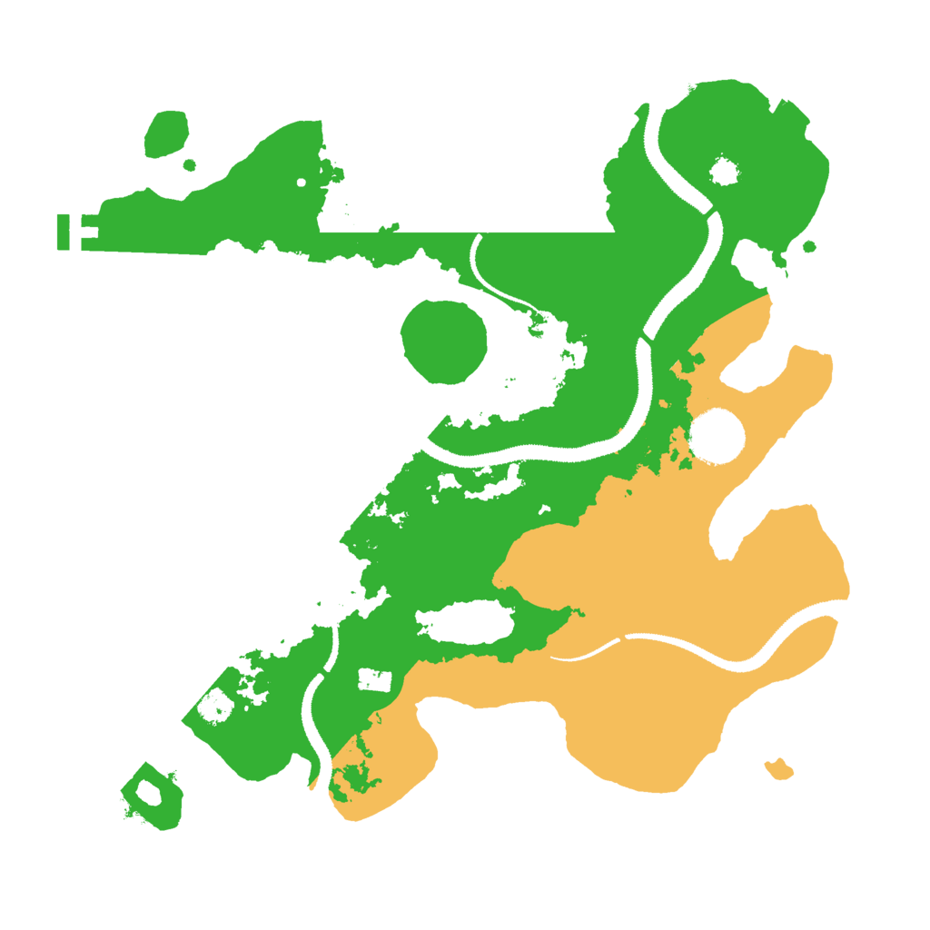 Biome Rust Map: Procedural Map, Size: 3000, Seed: 213624