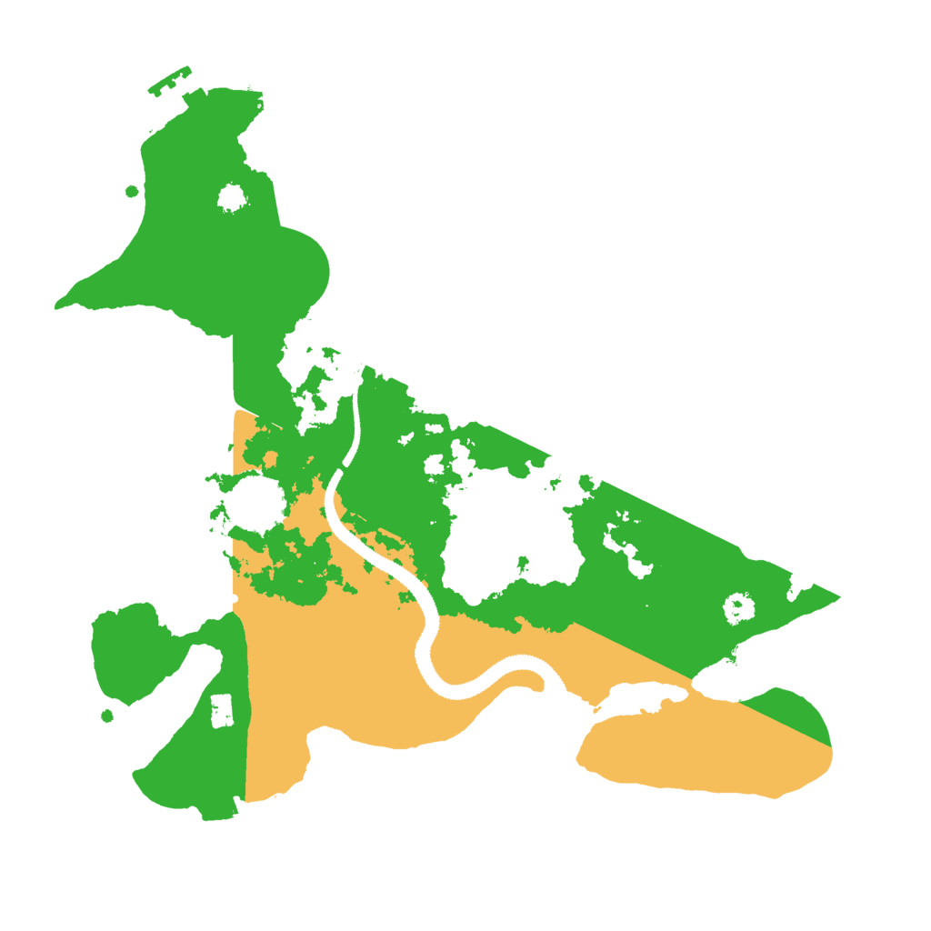 Biome Rust Map: Procedural Map, Size: 3000, Seed: 2479190