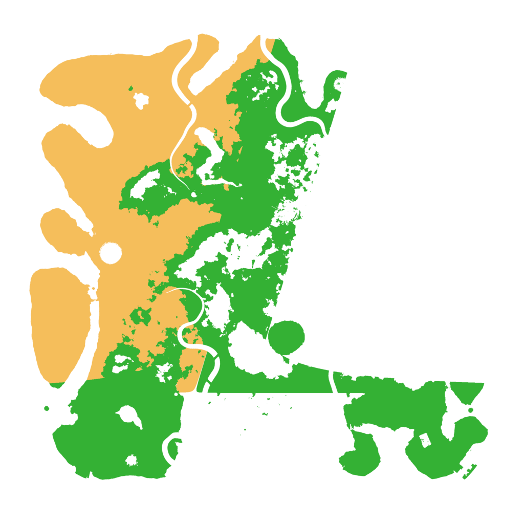 Biome Rust Map: Procedural Map, Size: 4250, Seed: 1283290882