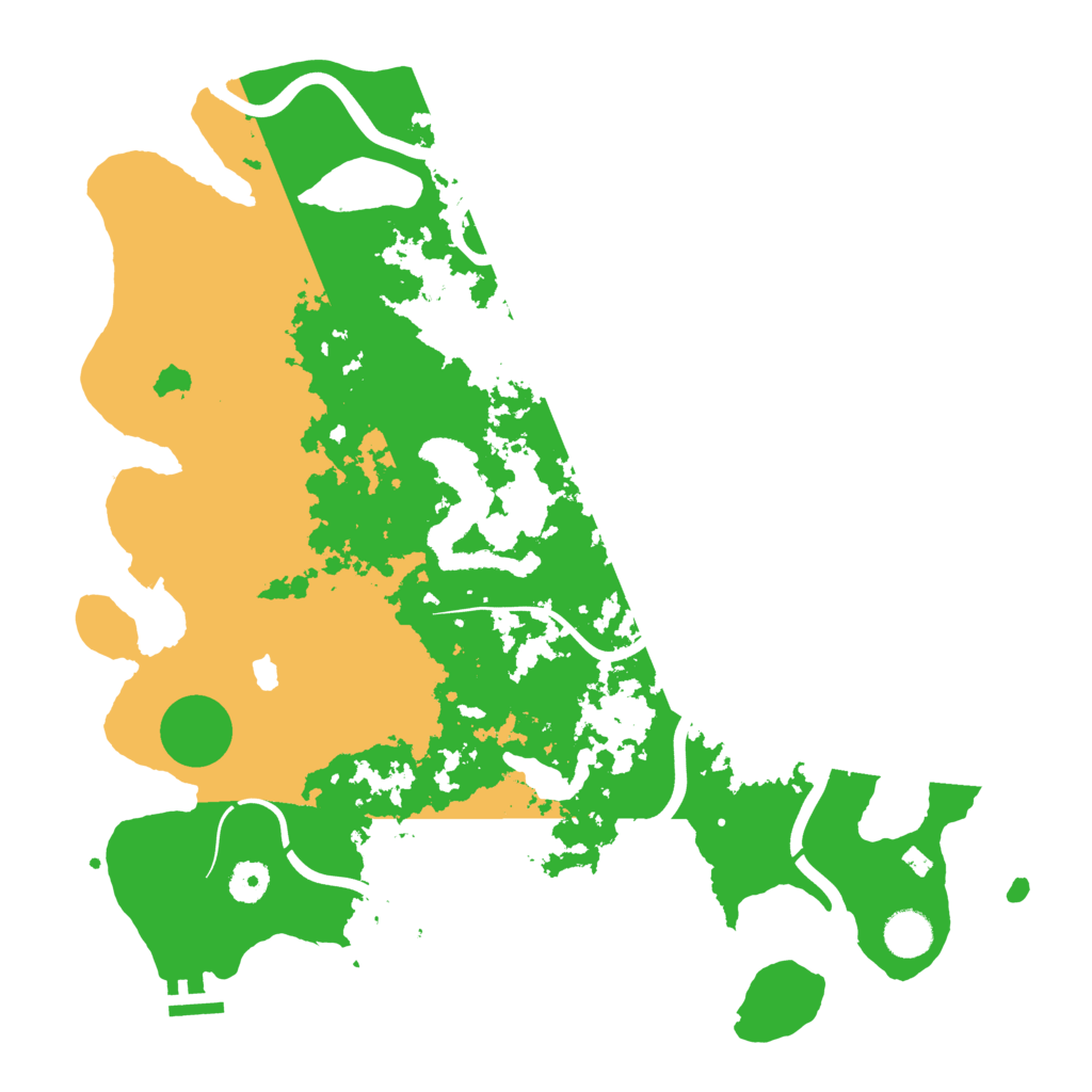Biome Rust Map: Procedural Map, Size: 4000, Seed: 9644496