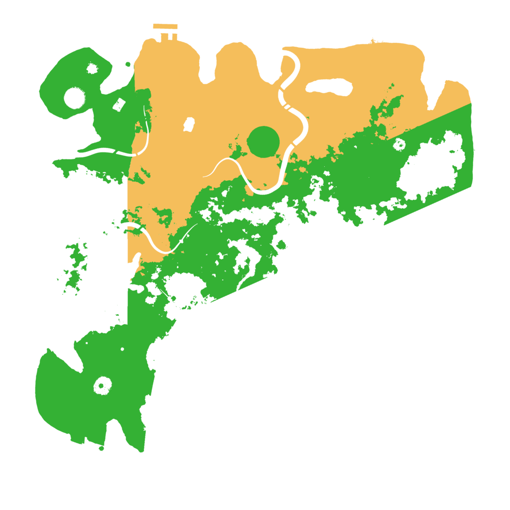 Biome Rust Map: Procedural Map, Size: 4250, Seed: 23952