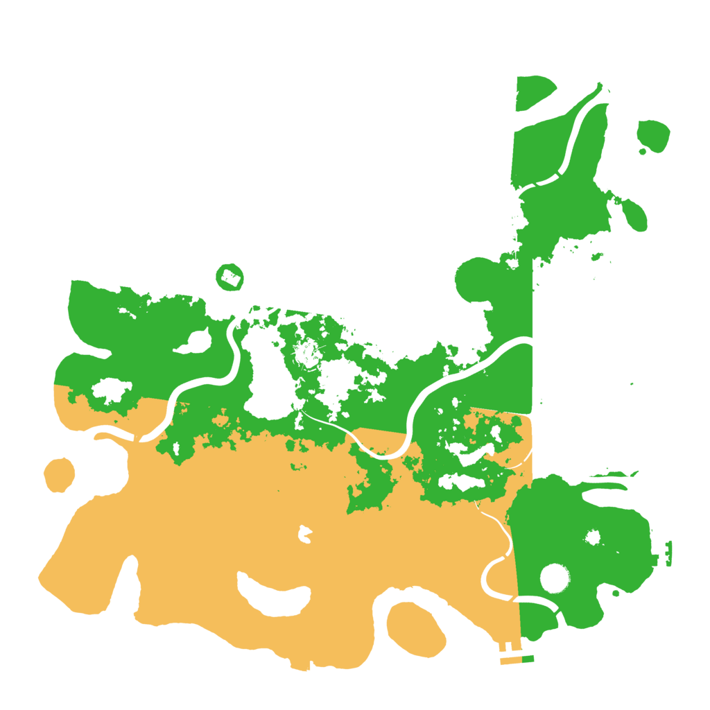 Biome Rust Map: Procedural Map, Size: 4250, Seed: 2023887212
