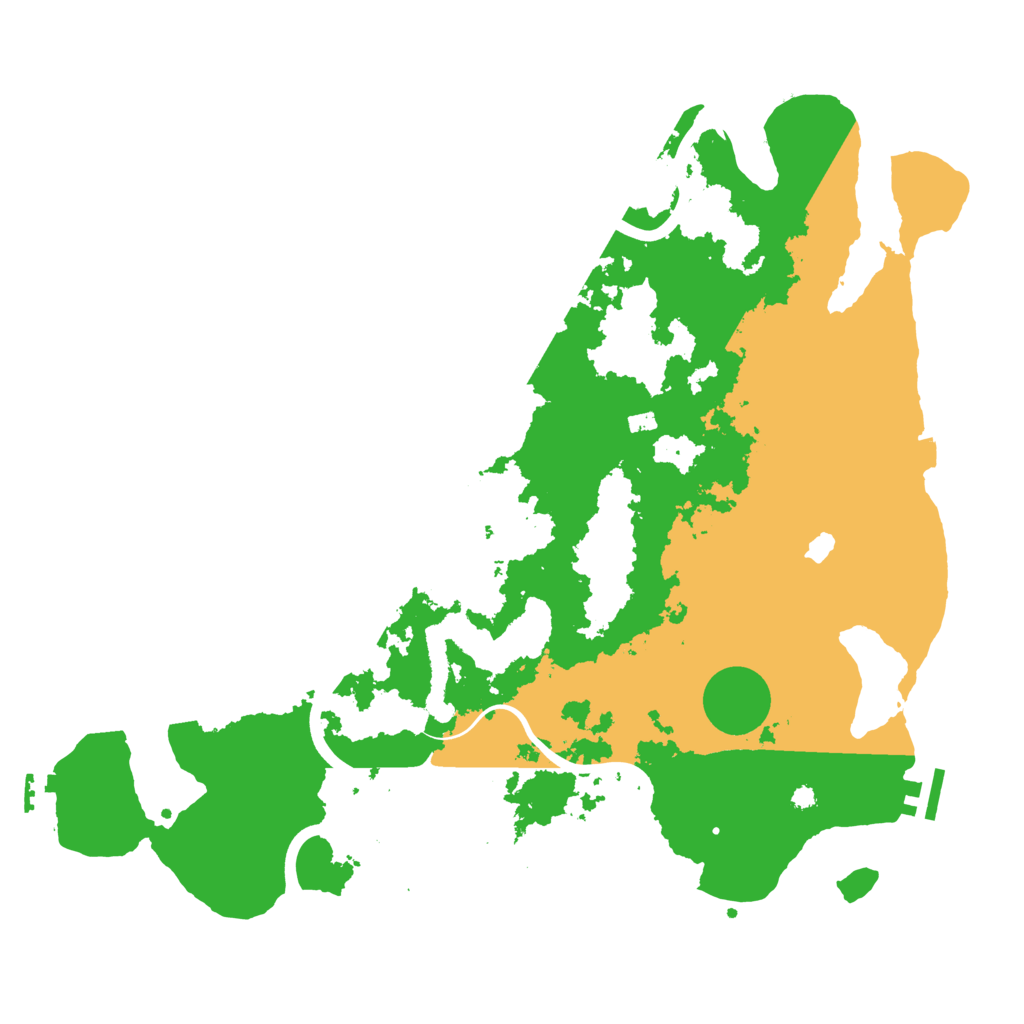Biome Rust Map: Procedural Map, Size: 4000, Seed: 849269