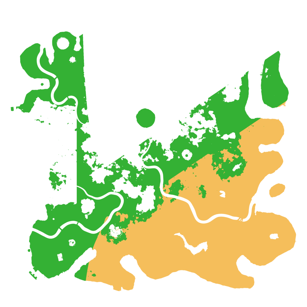 Biome Rust Map: Procedural Map, Size: 4500, Seed: 1832141112