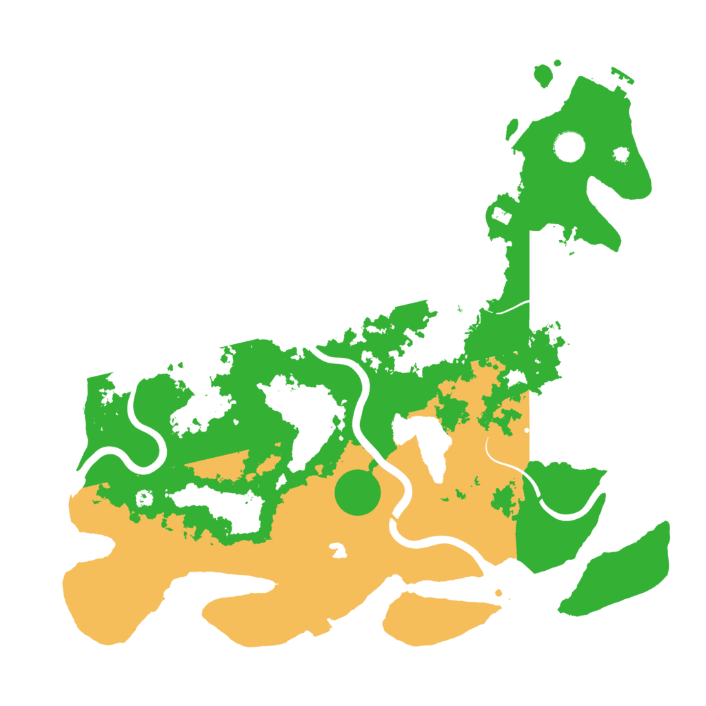 Biome Rust Map: Procedural Map, Size: 4050, Seed: 939481331