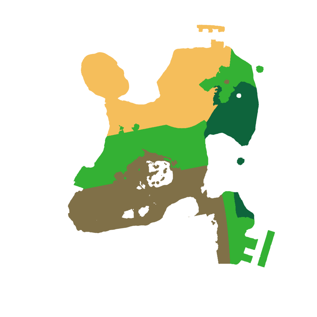 Biome Rust Map: Procedural Map, Size: 1742, Seed: 582829035