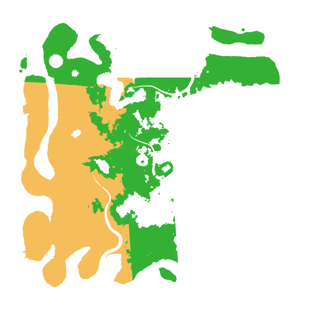 Biome Rust Map: Procedural Map, Size: 4000, Seed: 1990012087