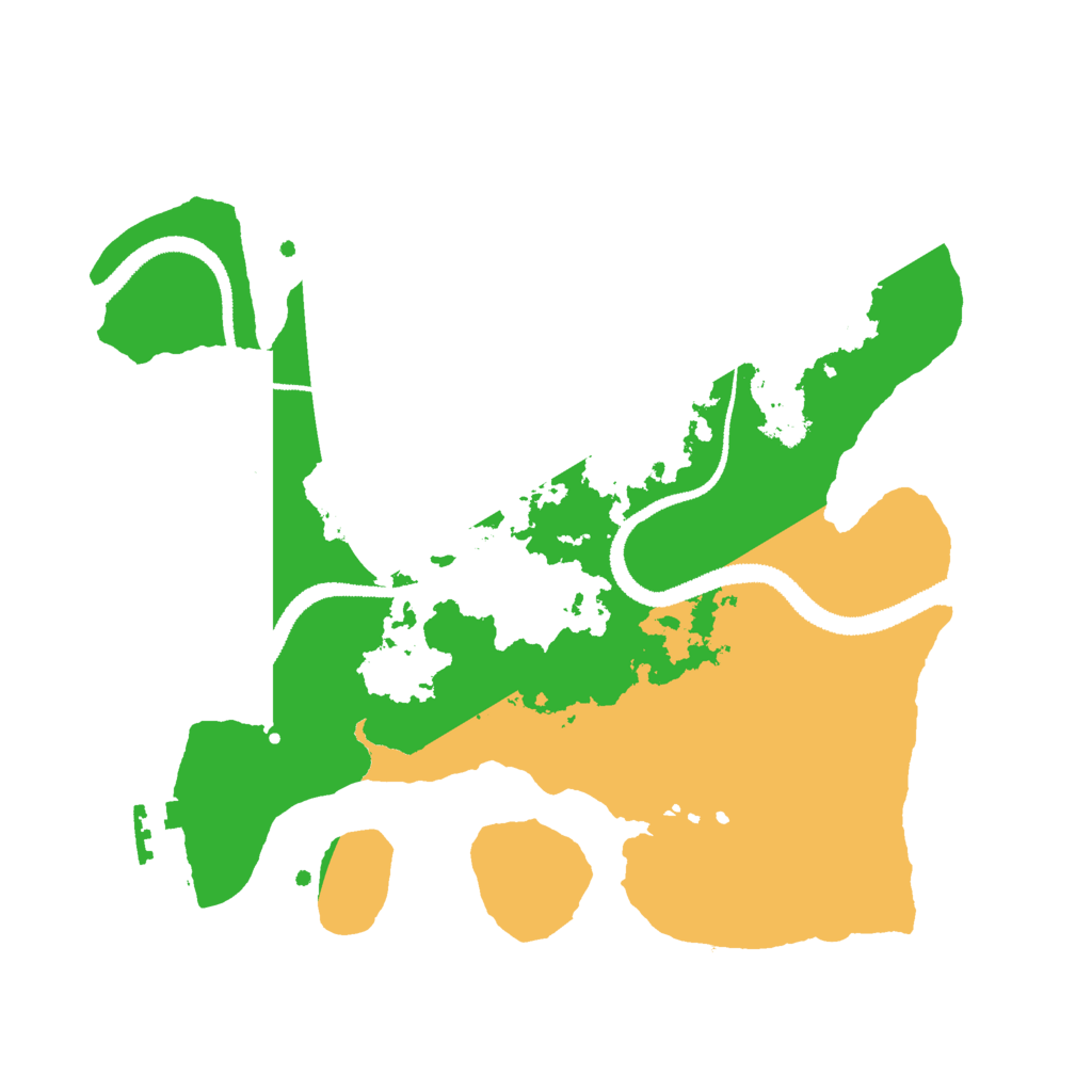 Biome Rust Map: Procedural Map, Size: 2800, Seed: 1836221870