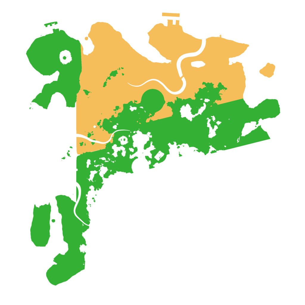 Biome Rust Map: Procedural Map, Size: 3500, Seed: 1797472162