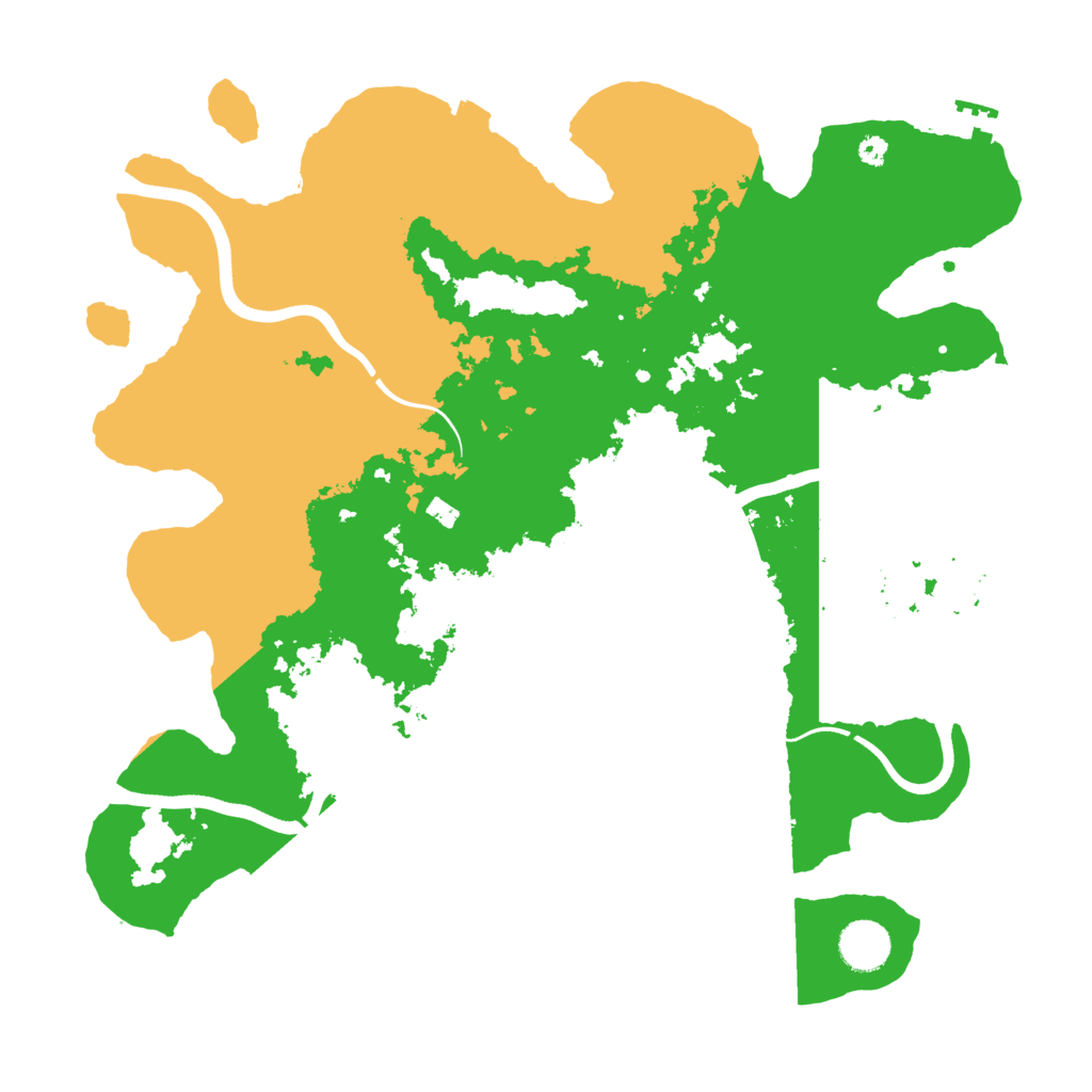 Biome Rust Map: Procedural Map, Size: 3750, Seed: 405920835