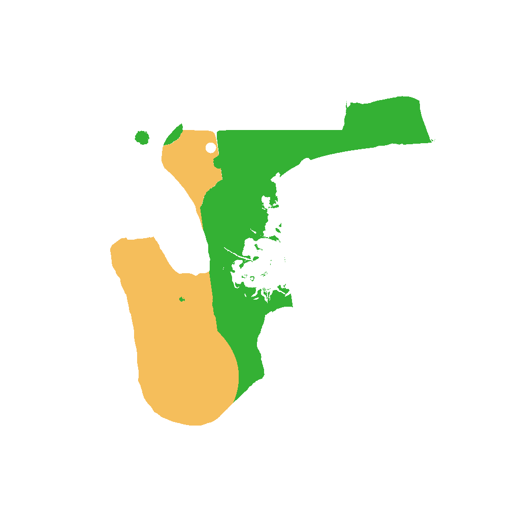 Biome Rust Map: Procedural Map, Size: 1500, Seed: 7464