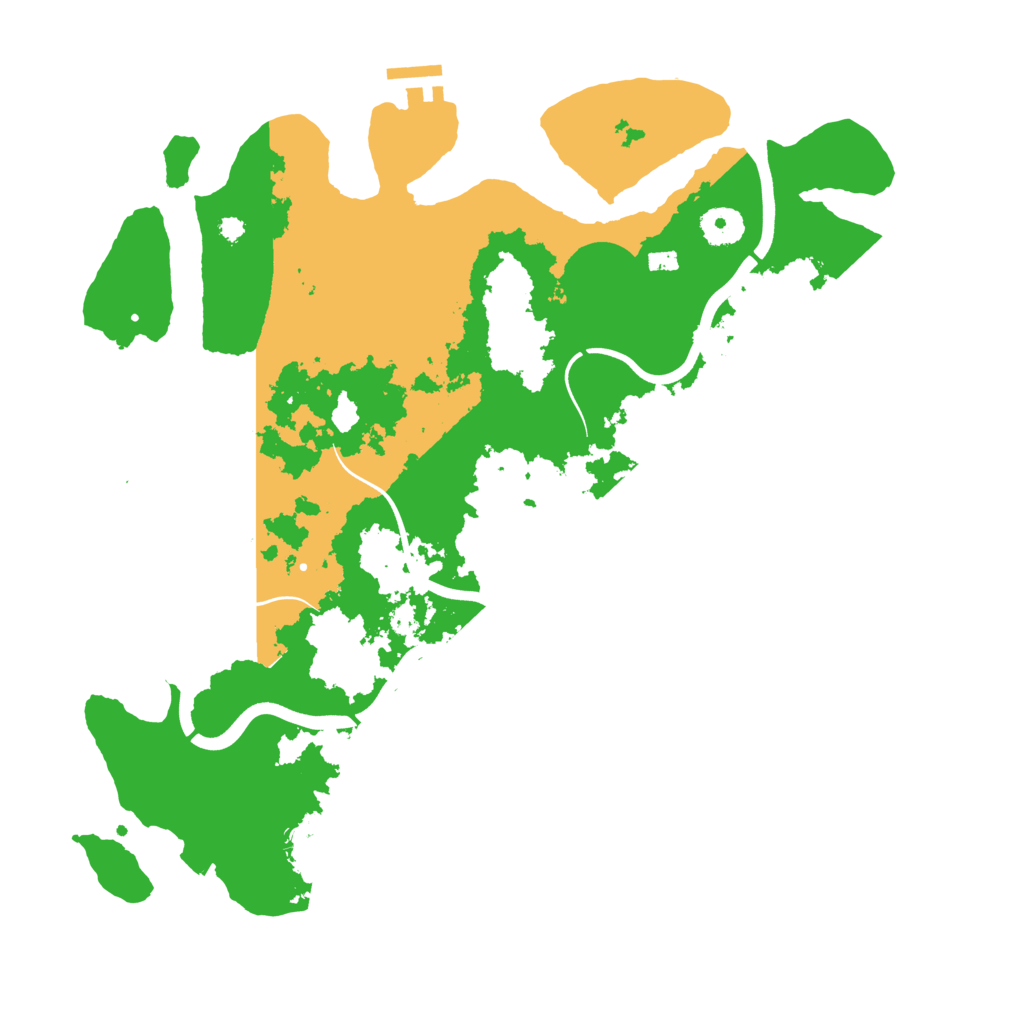 Biome Rust Map: Procedural Map, Size: 3750, Seed: 682522822