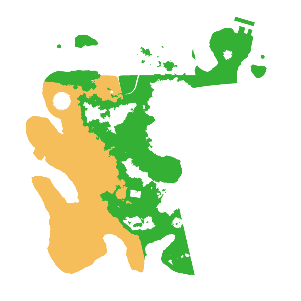 Biome Rust Map: Procedural Map, Size: 3000, Seed: 563429414