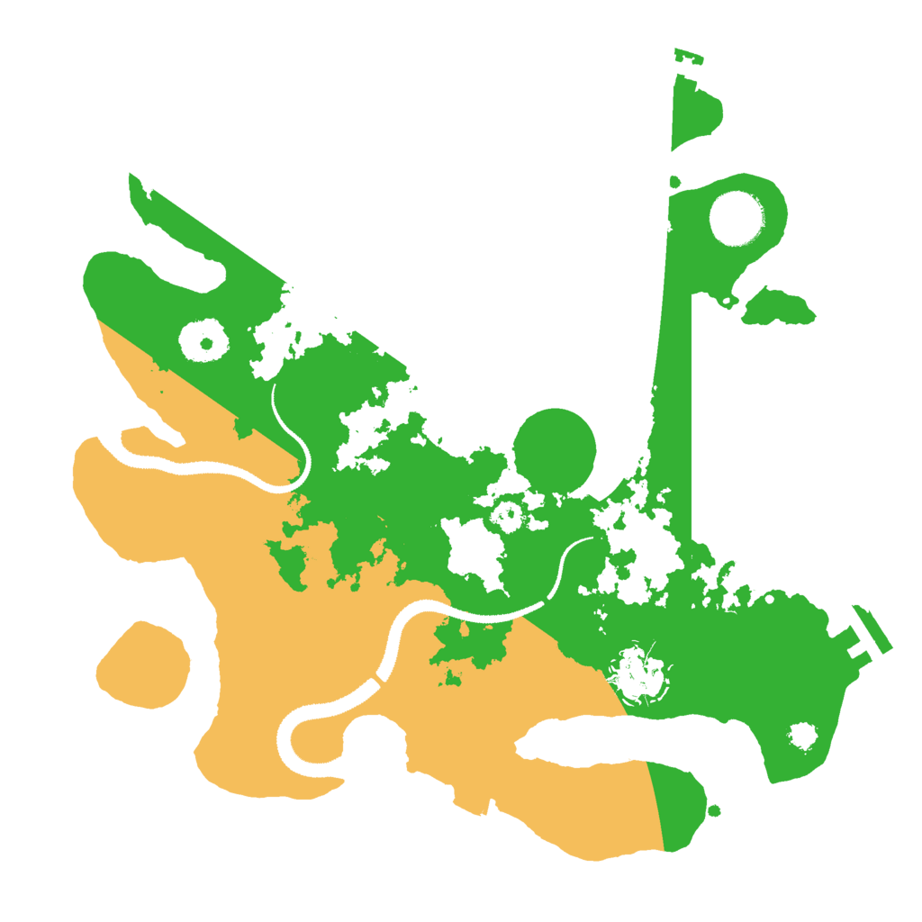 Biome Rust Map: Procedural Map, Size: 3000, Seed: 703234327