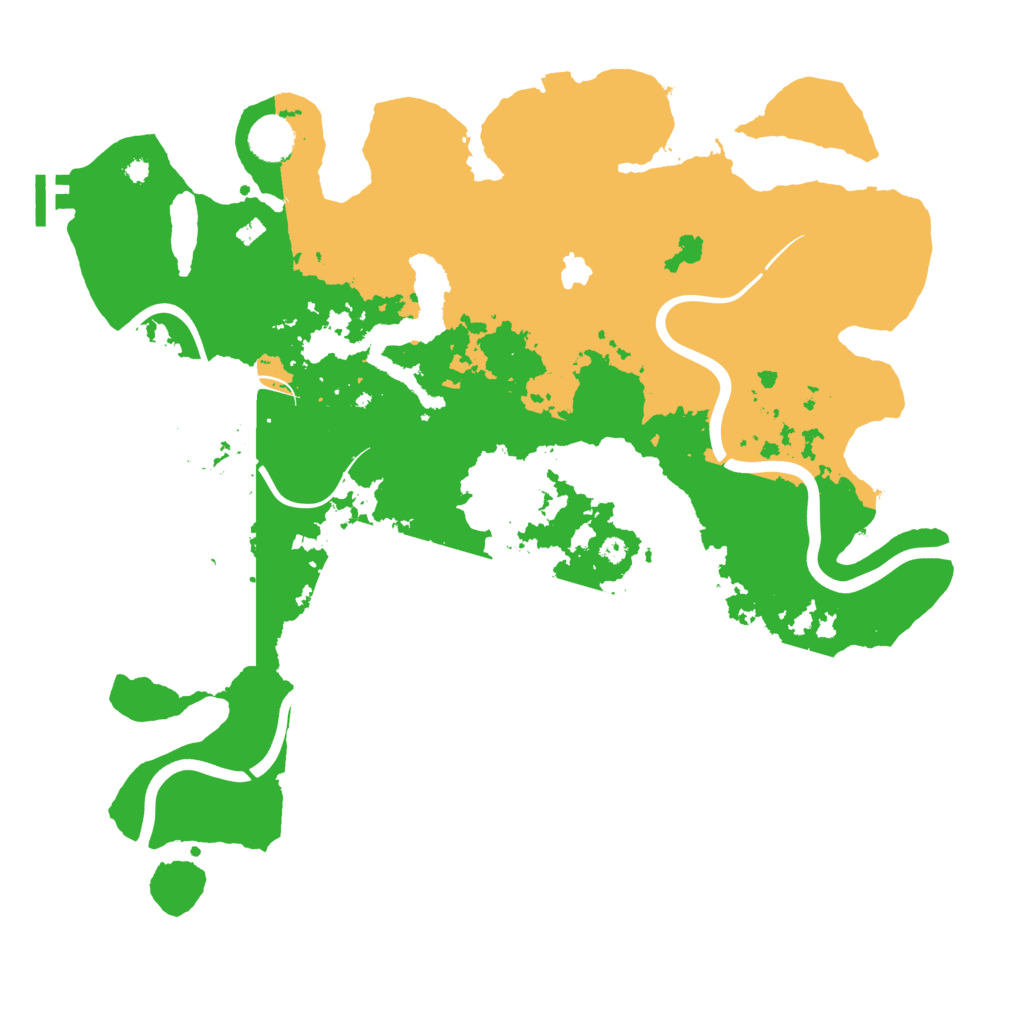 Biome Rust Map: Procedural Map, Size: 4000, Seed: 1811005874