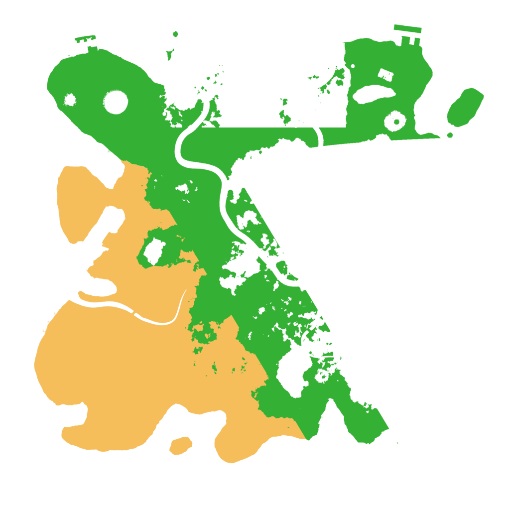 Biome Rust Map: Procedural Map, Size: 3750, Seed: 1991966908