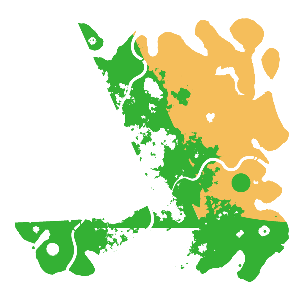 Biome Rust Map: Procedural Map, Size: 4250, Seed: 2058490942