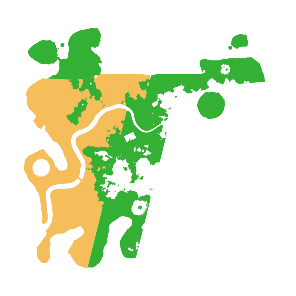 Biome Rust Map: Procedural Map, Size: 3000, Seed: 137923