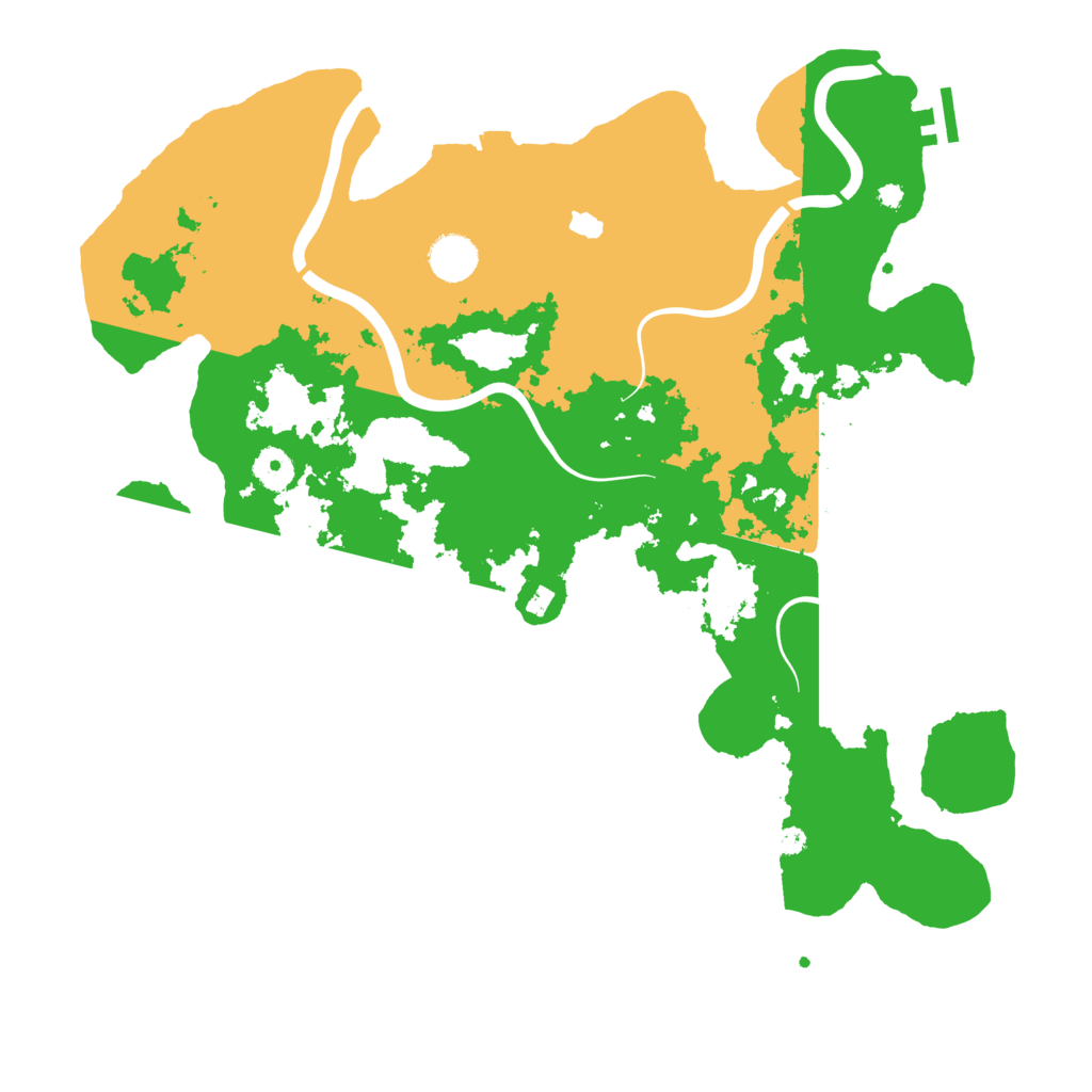 Biome Rust Map: Procedural Map, Size: 4000, Seed: 2142955104