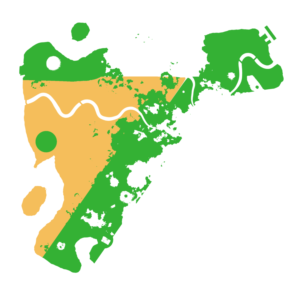 Biome Rust Map: Procedural Map, Size: 3800, Seed: 2107373150