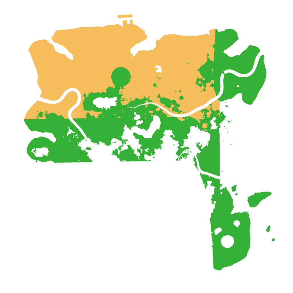 Biome Rust Map: Procedural Map, Size: 4000, Seed: 742955915