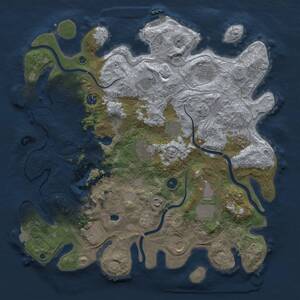 Thumbnail Rust Map: Procedural Map, Size: 4250, Seed: 2015426701, 17 Monuments
