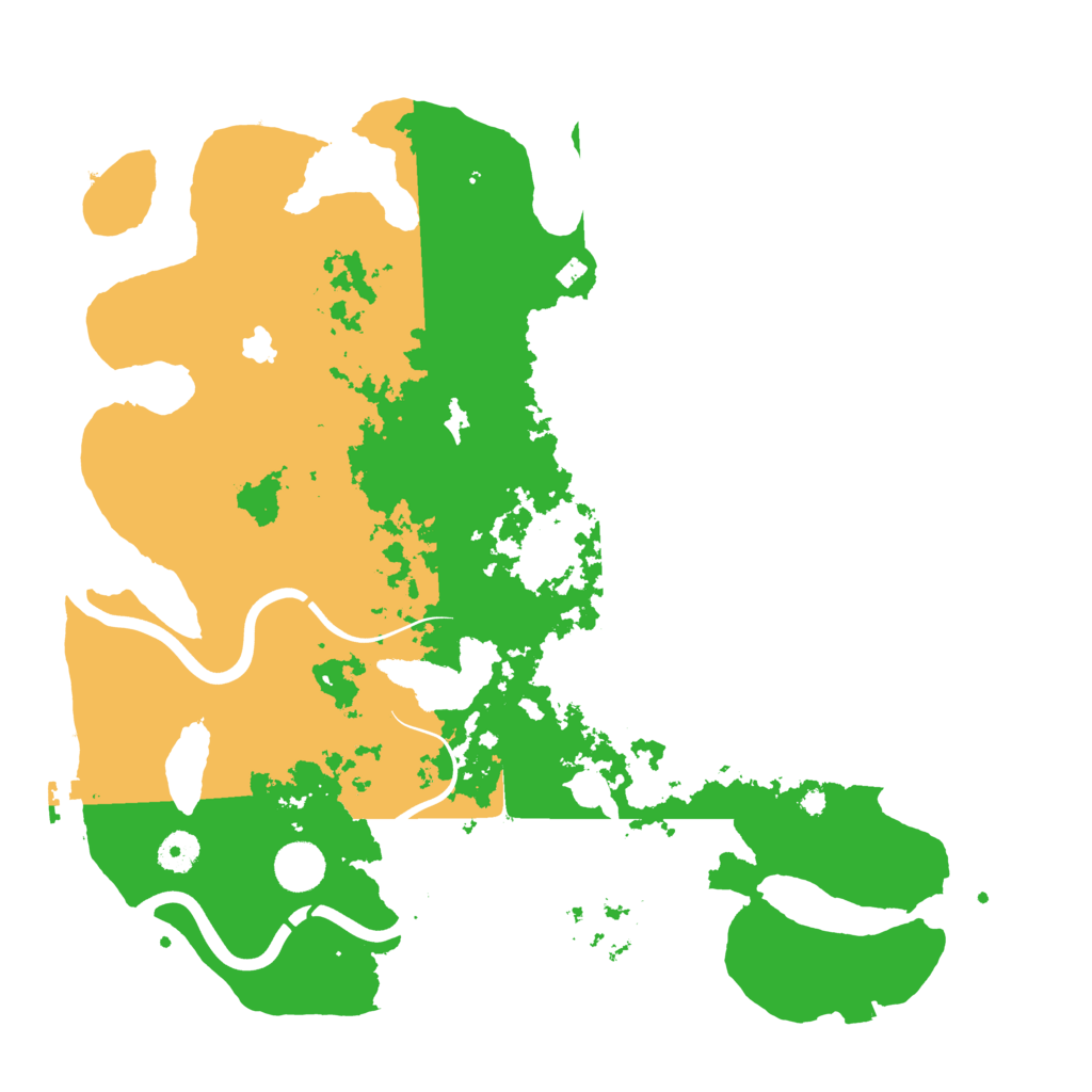 Biome Rust Map: Procedural Map, Size: 4000, Seed: 934287850