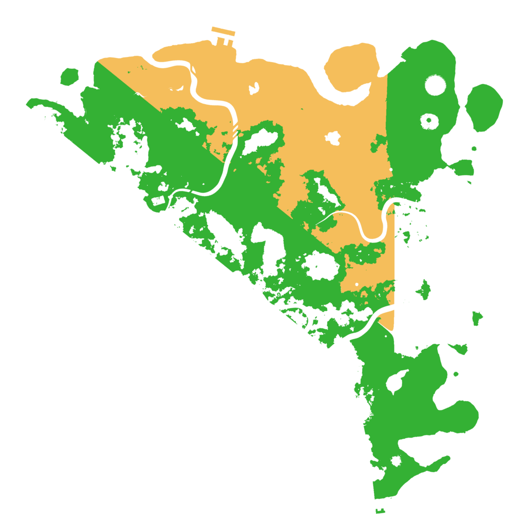 Biome Rust Map: Procedural Map, Size: 4500, Seed: 274
