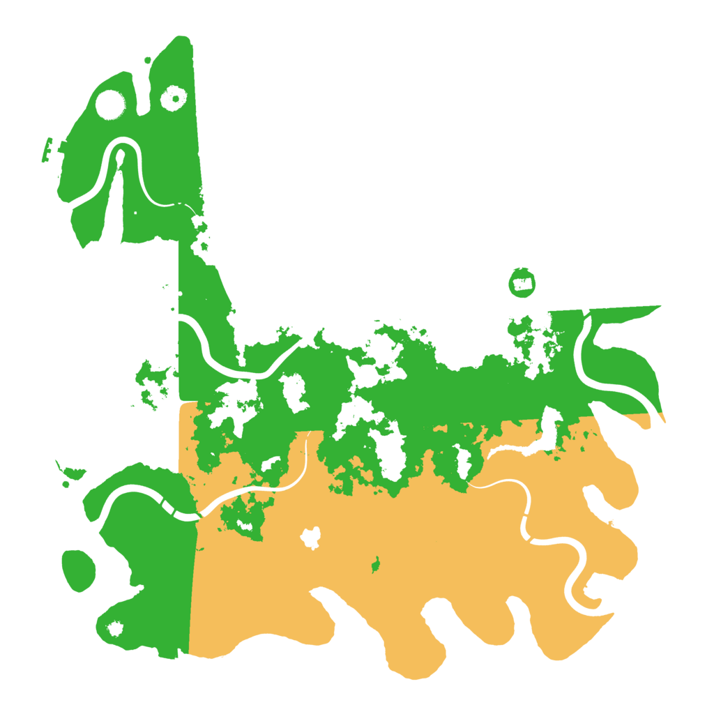 Biome Rust Map: Procedural Map, Size: 4250, Seed: 339755450
