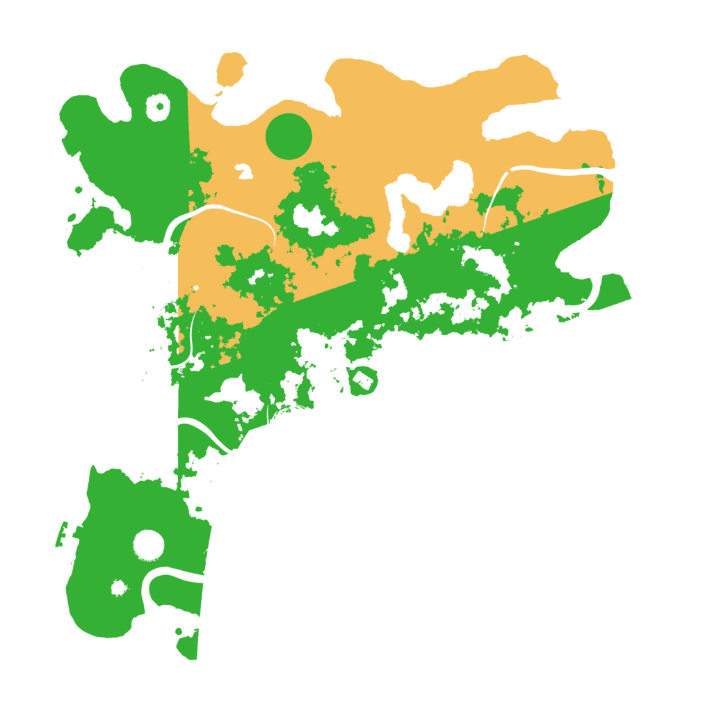 Biome Rust Map: Procedural Map, Size: 4050, Seed: 6307849