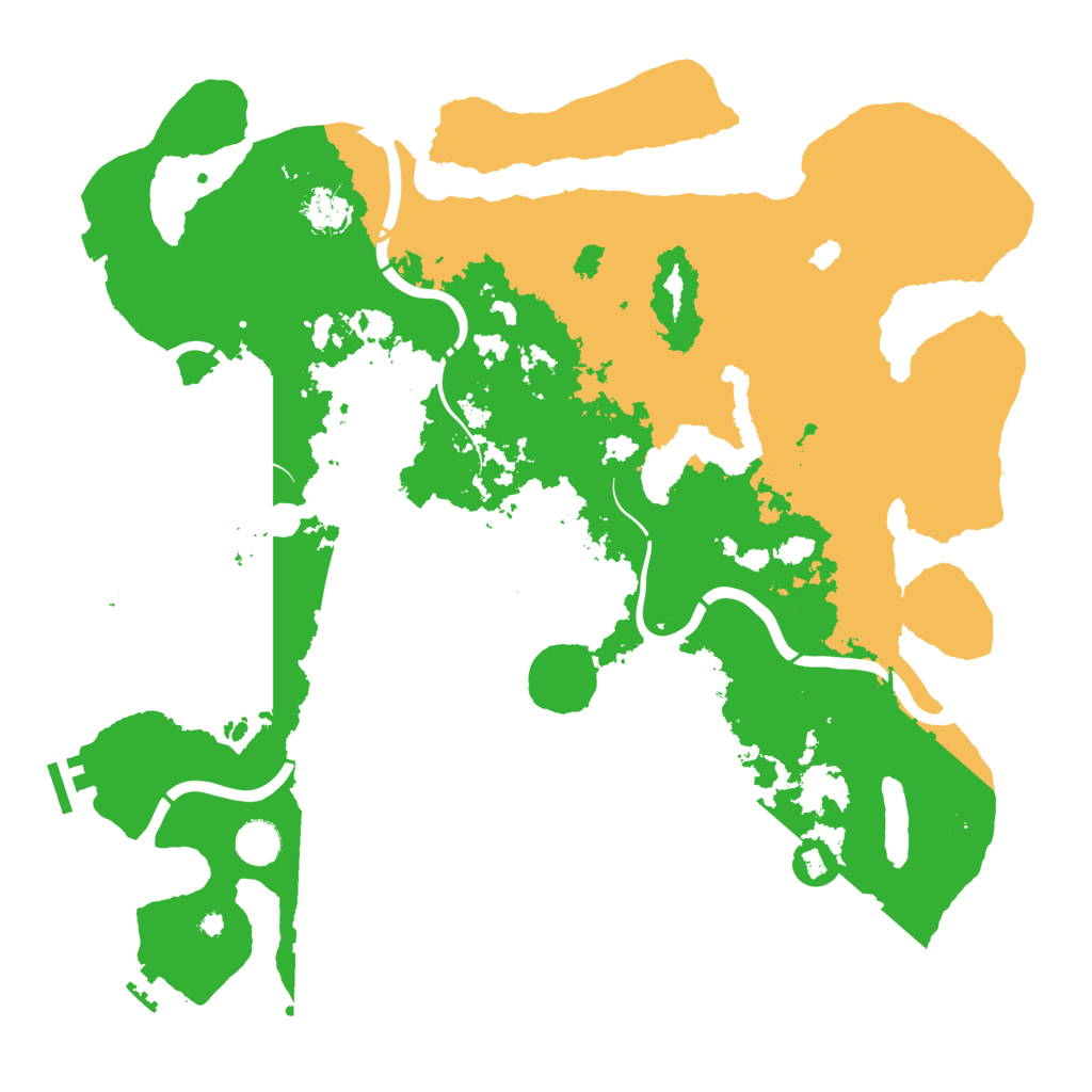 Biome Rust Map: Procedural Map, Size: 4250, Seed: 831856