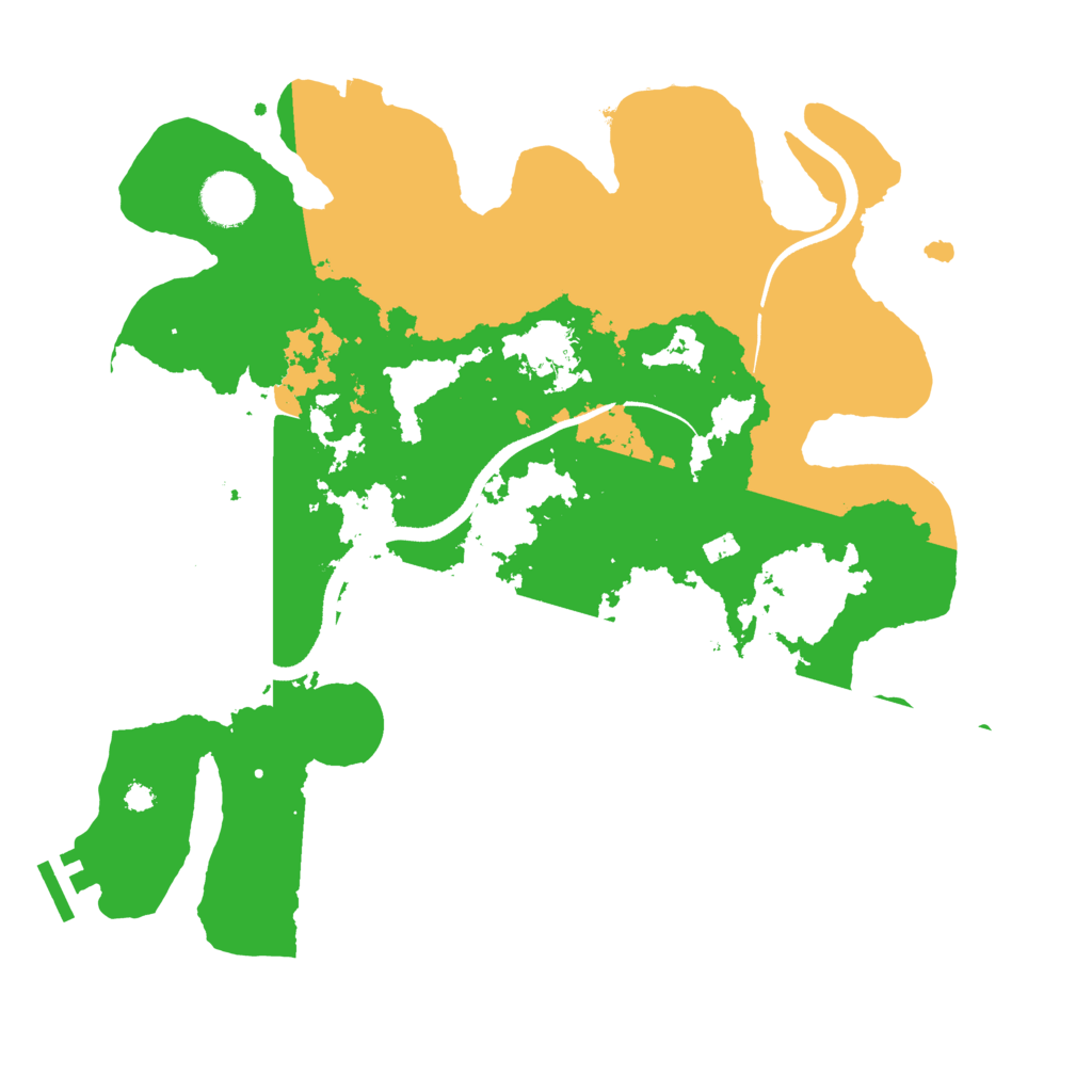 Biome Rust Map: Procedural Map, Size: 3500, Seed: 1865044360