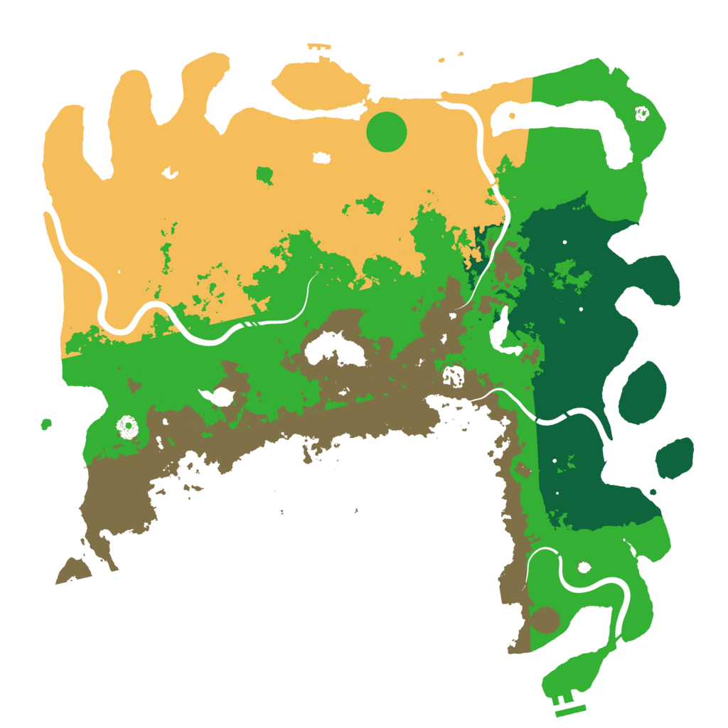 Biome Rust Map: Procedural Map, Size: 4750, Seed: 1087441261