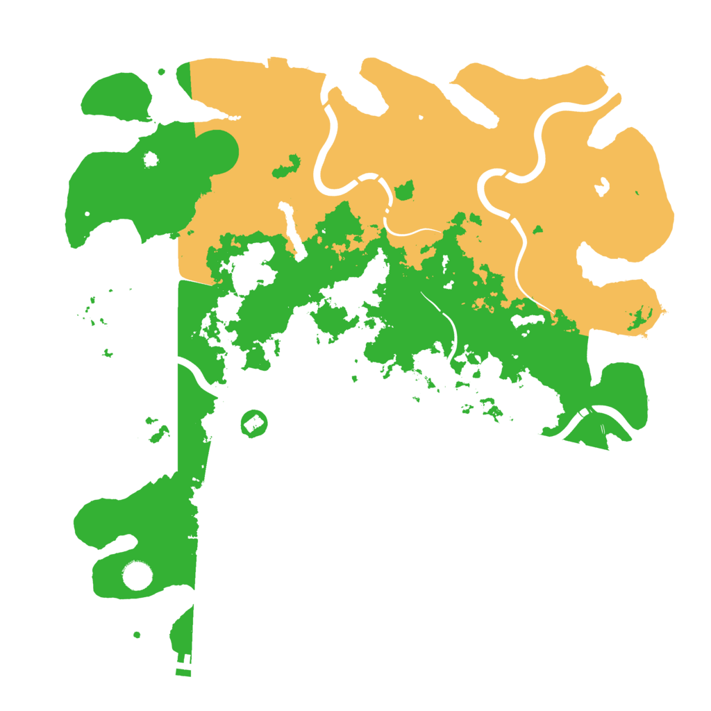 Biome Rust Map: Procedural Map, Size: 4250, Seed: 833681650