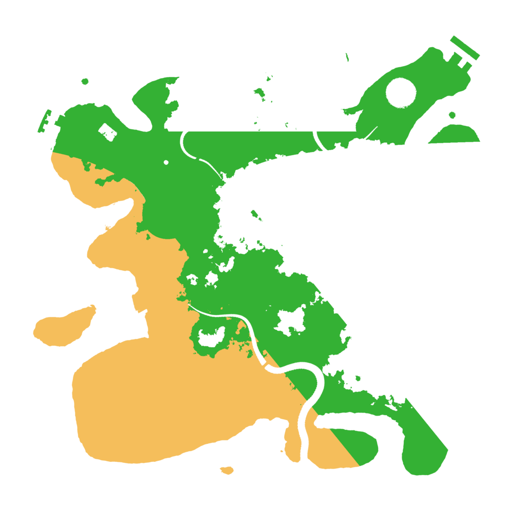 Biome Rust Map: Procedural Map, Size: 3219, Seed: 1337