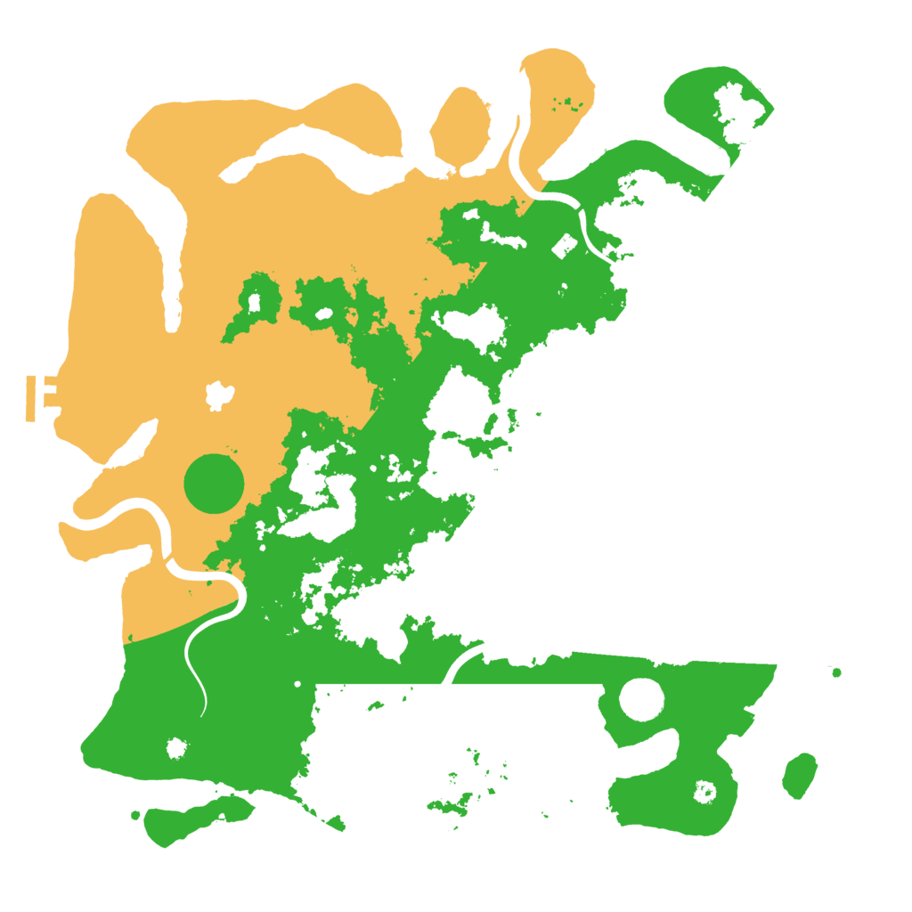 Biome Rust Map: Procedural Map, Size: 4000, Seed: 17786217