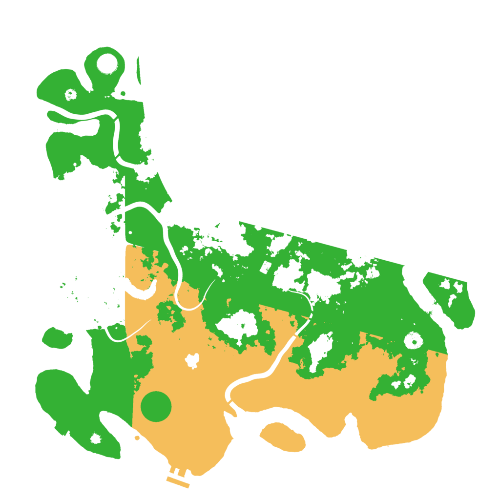 Biome Rust Map: Procedural Map, Size: 4300, Seed: 31996700