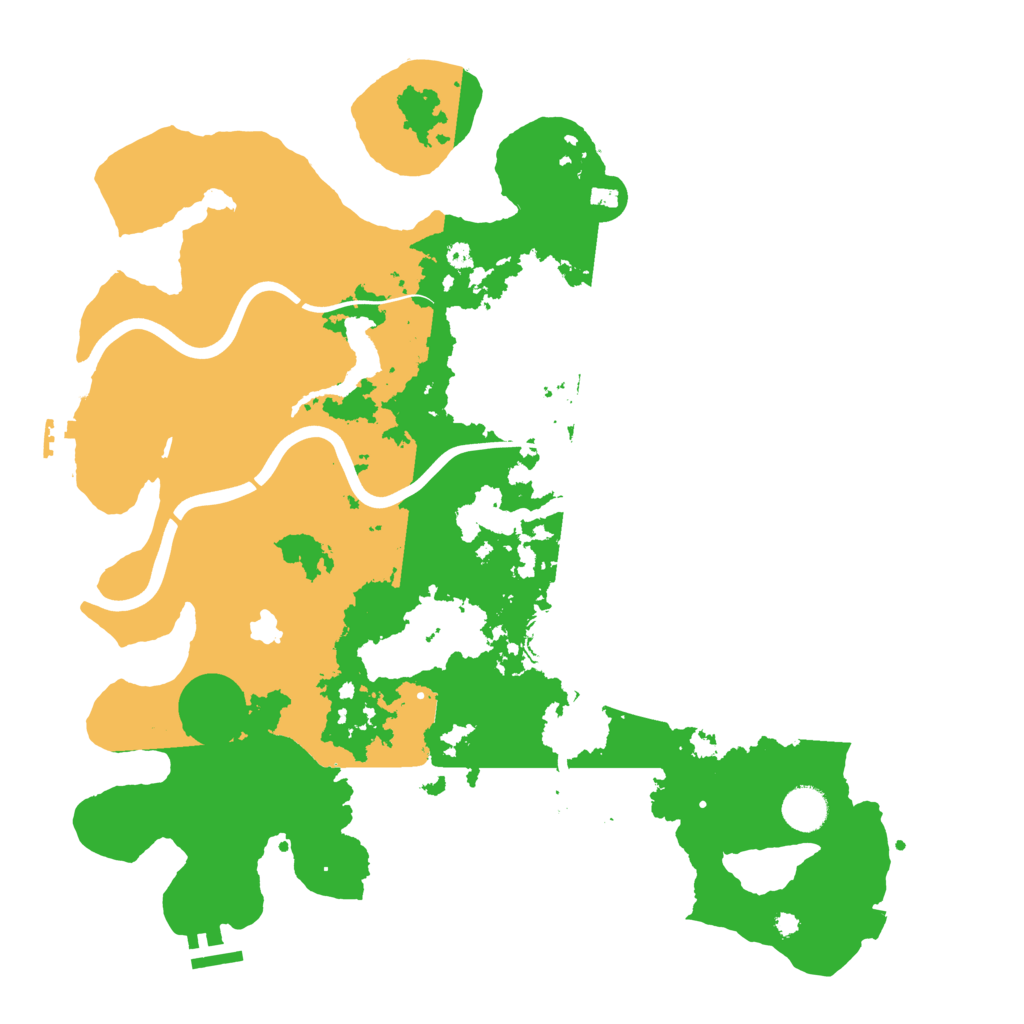 Biome Rust Map: Procedural Map, Size: 4000, Seed: 659141900