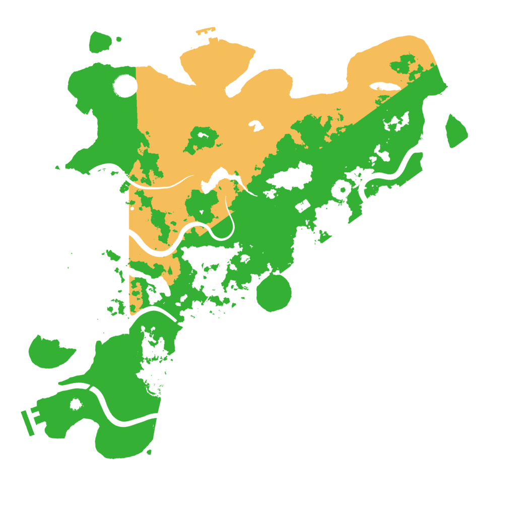 Biome Rust Map: Procedural Map, Size: 4000, Seed: 851355492