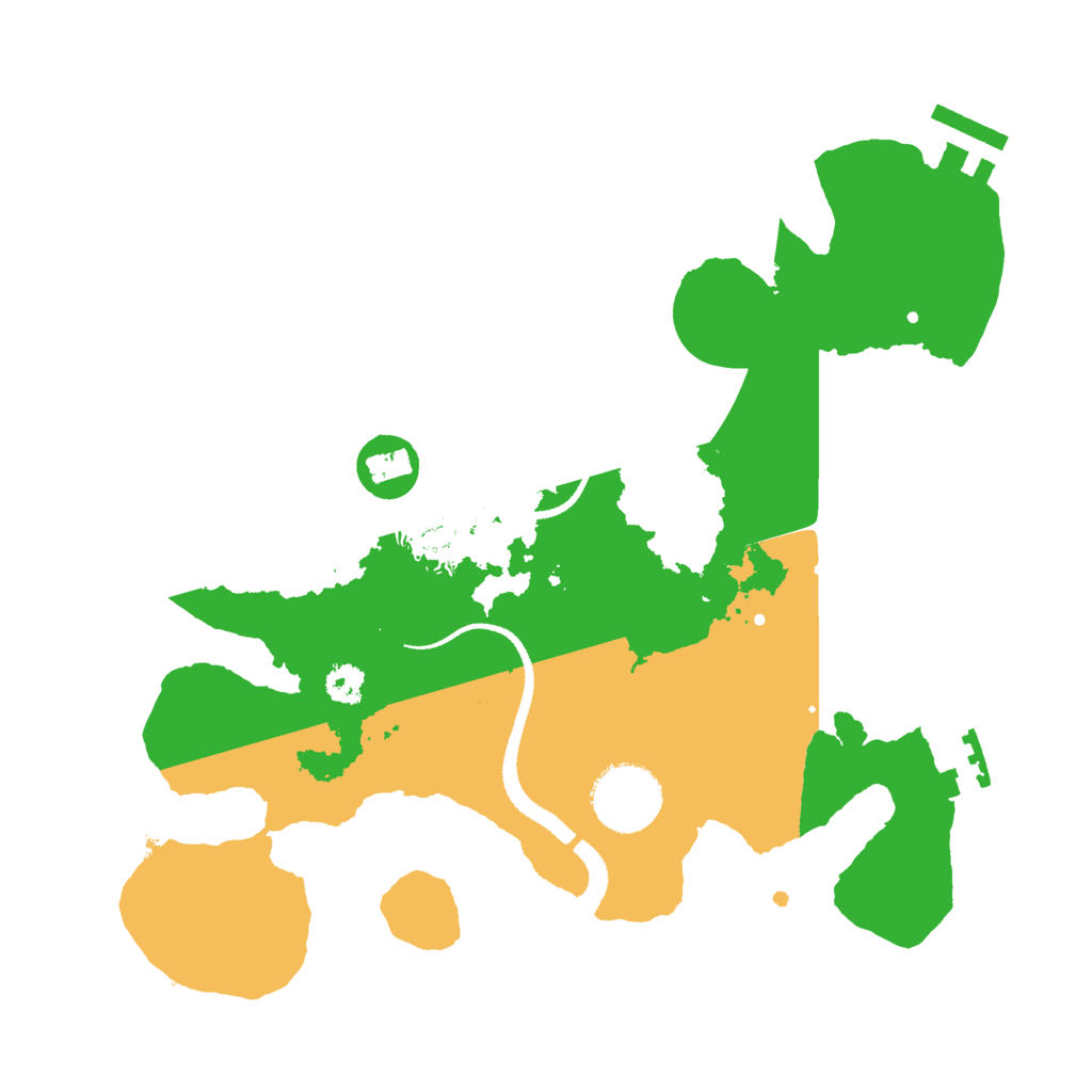 Biome Rust Map: Procedural Map, Size: 2800, Seed: 260220290