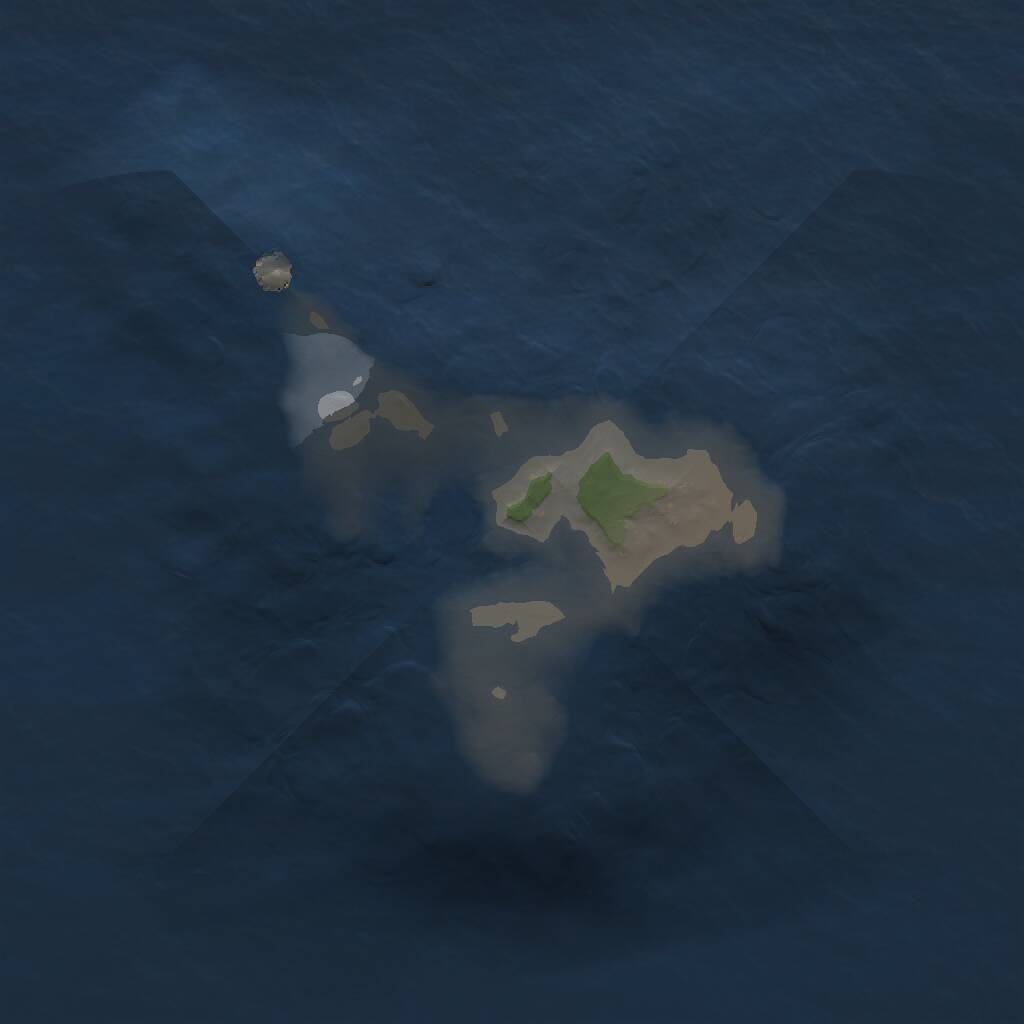 Rust Map: Procedural Map, Size: 1037, Seed: 48535, 1 Monuments