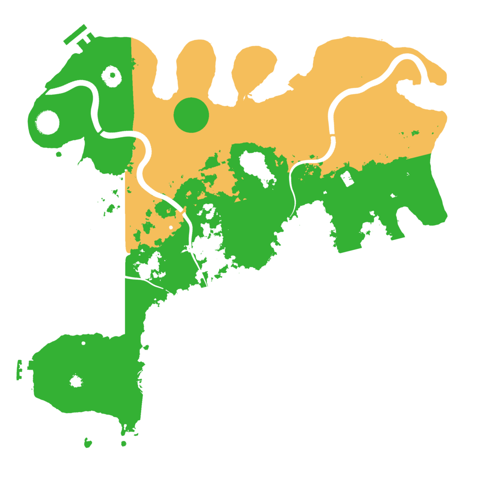 Biome Rust Map: Procedural Map, Size: 3750, Seed: 1652032871
