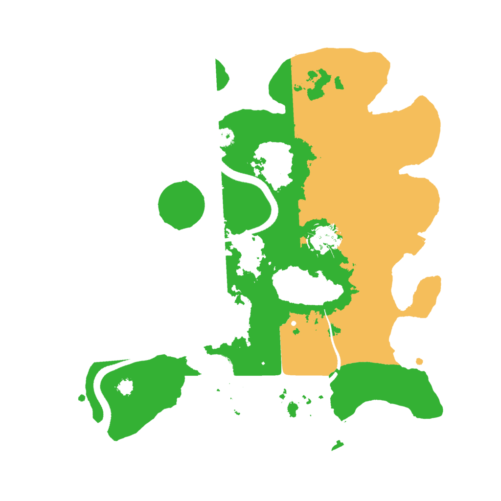 Biome Rust Map: Procedural Map, Size: 2885, Seed: 1169699699