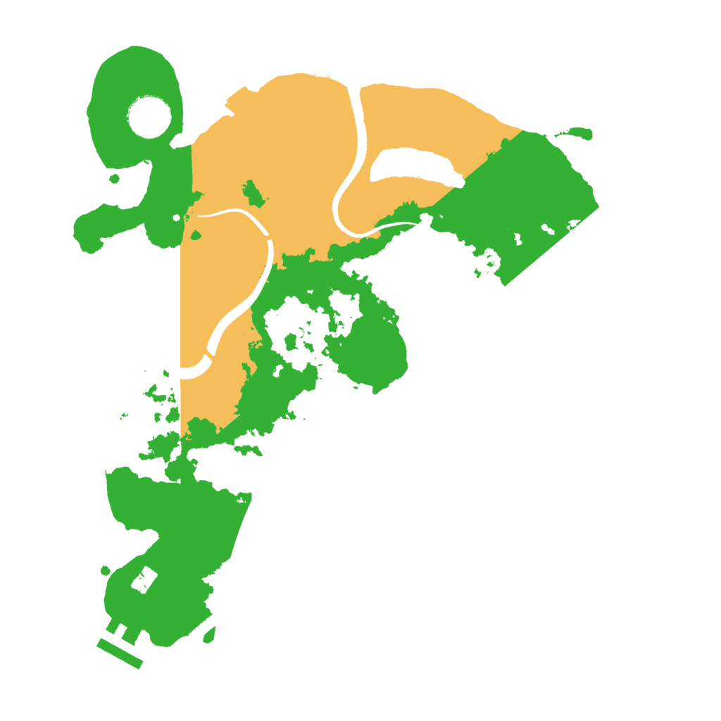 Biome Rust Map: Procedural Map, Size: 3000, Seed: 1626700762
