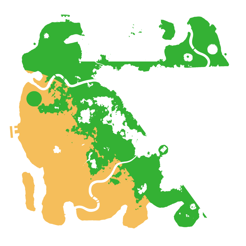 Biome Rust Map: Procedural Map, Size: 4250, Seed: 376311241