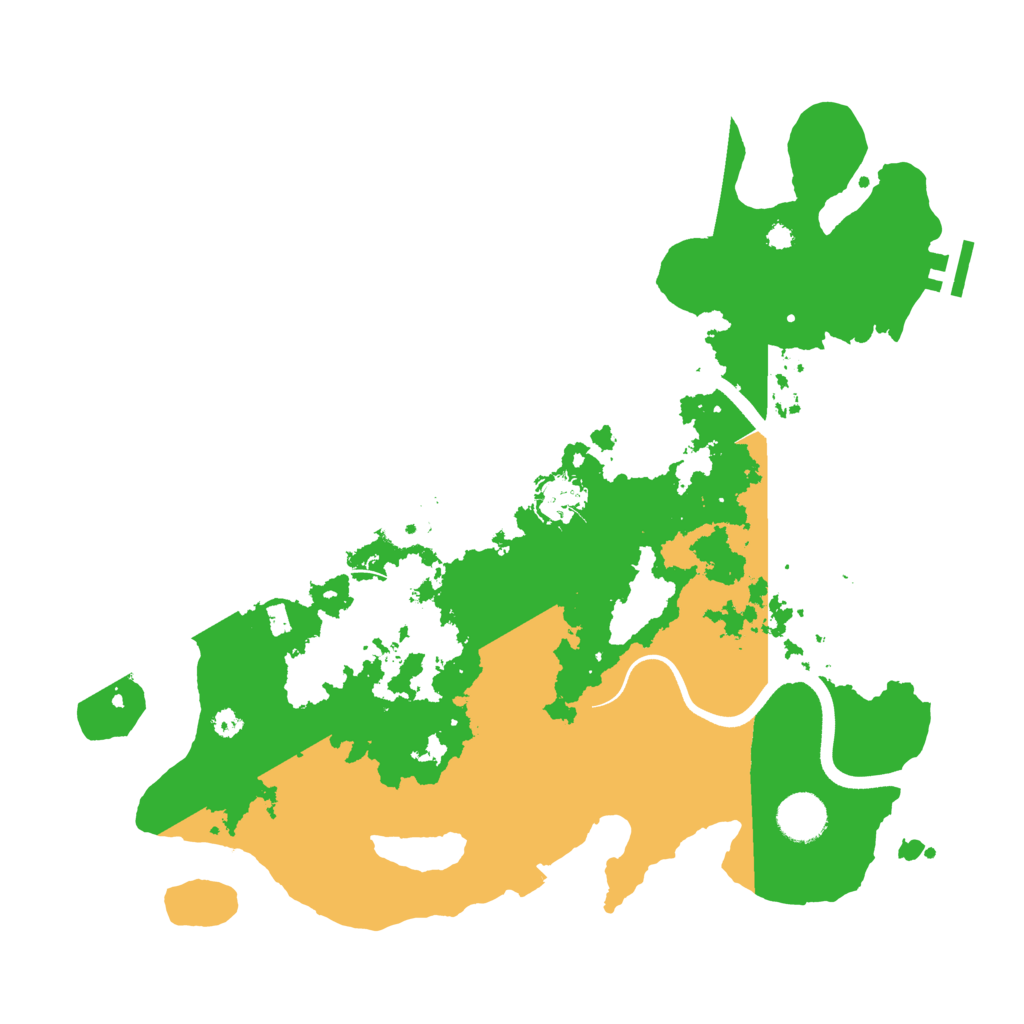 Biome Rust Map: Procedural Map, Size: 3650, Seed: 1358260071