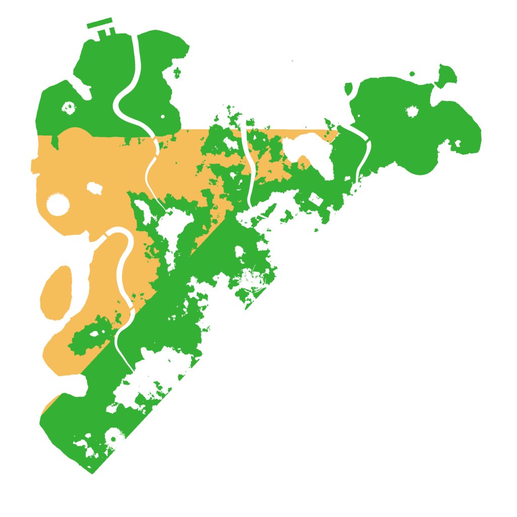 Biome Rust Map: Procedural Map, Size: 4050, Seed: 56287664
