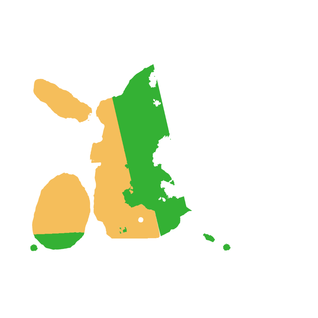 Biome Rust Map: Procedural Map, Size: 1850, Seed: 1077269058